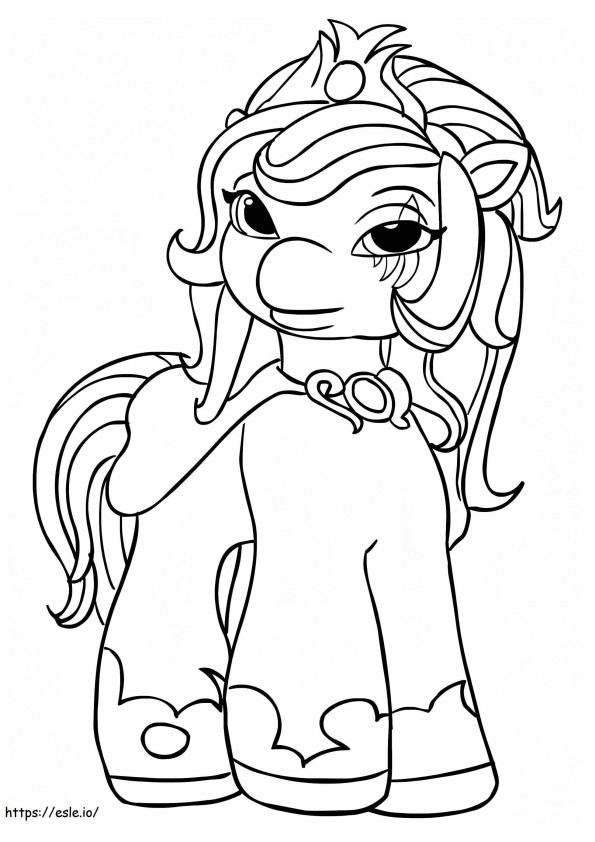 Lynn From Filly Funtasia coloring page