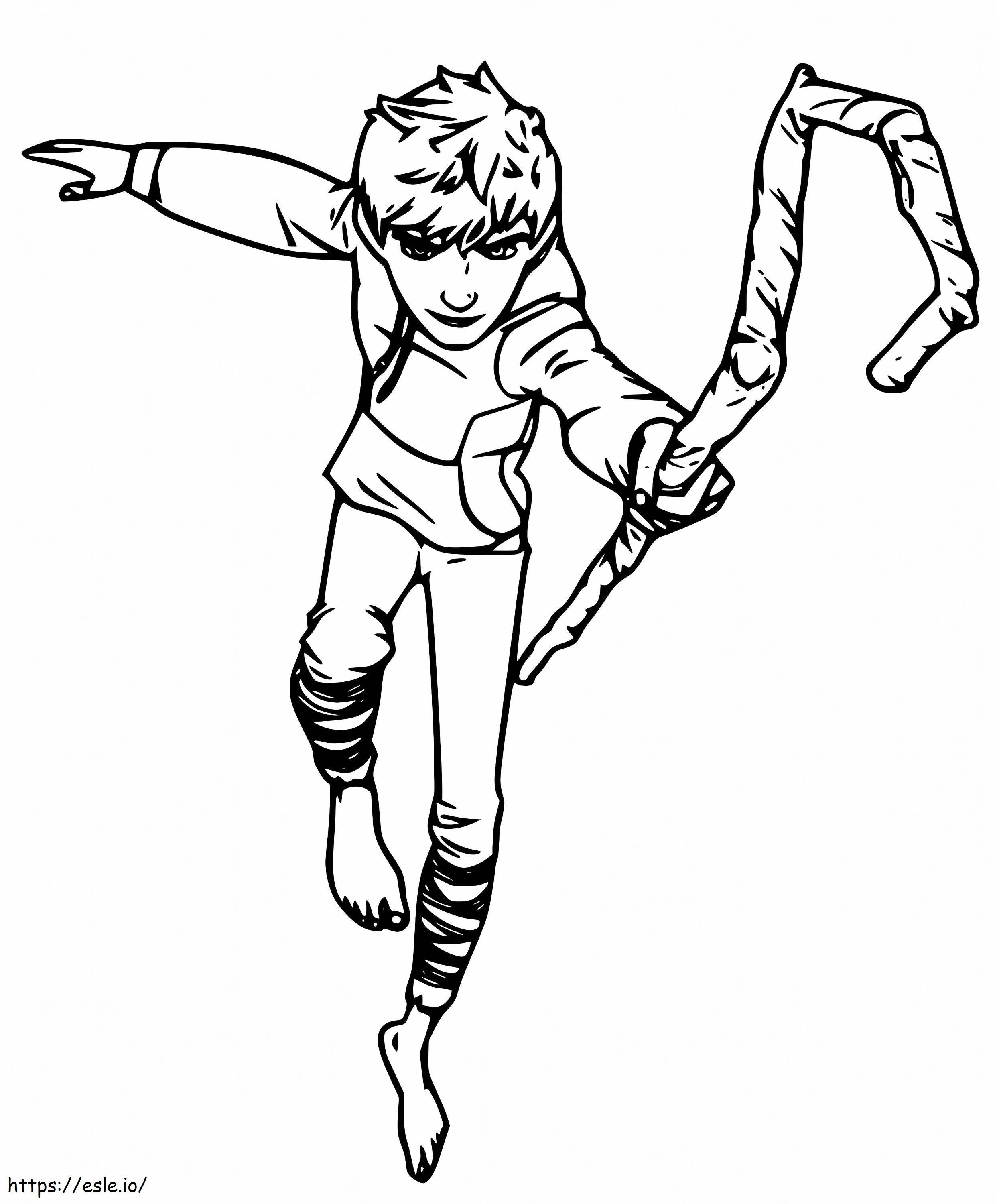 Jack Frost From Rise Of The Guardians coloring page