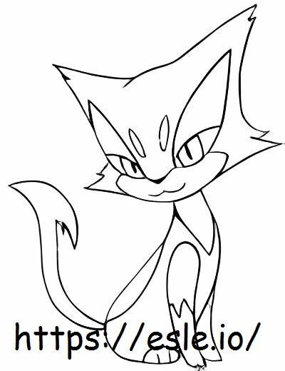 I Purred coloring page