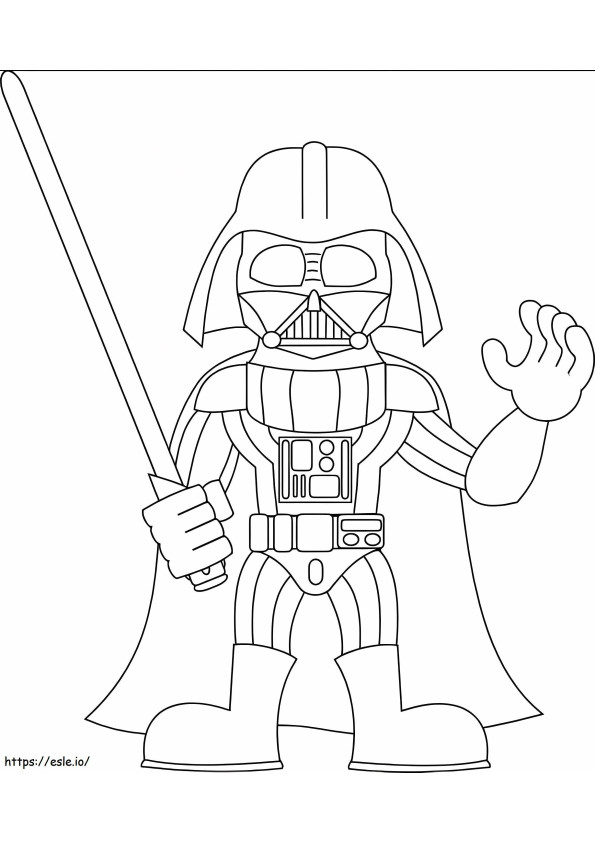 Darth Vader 4 kifestő