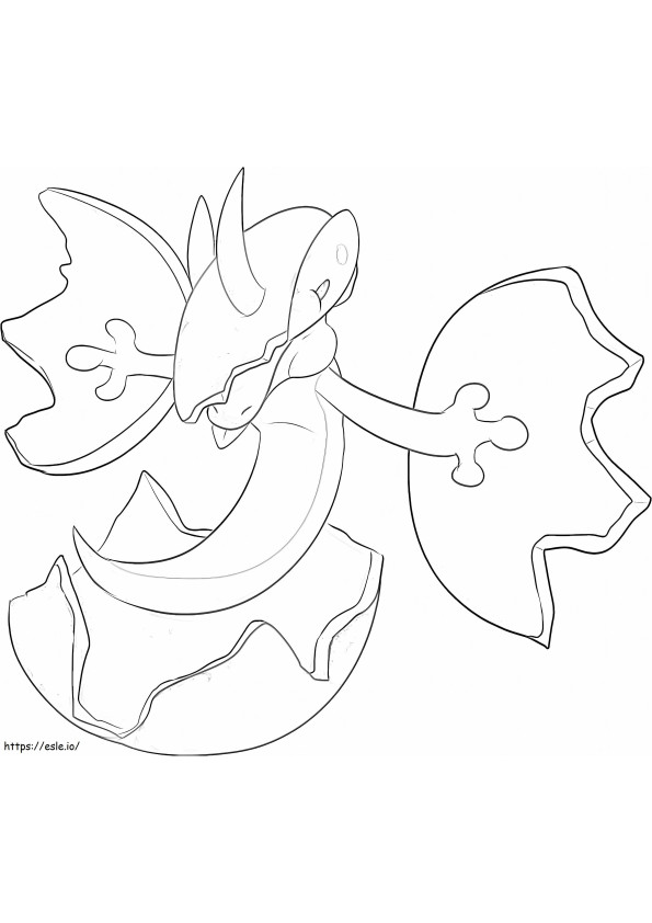 Flapple 6 coloring page