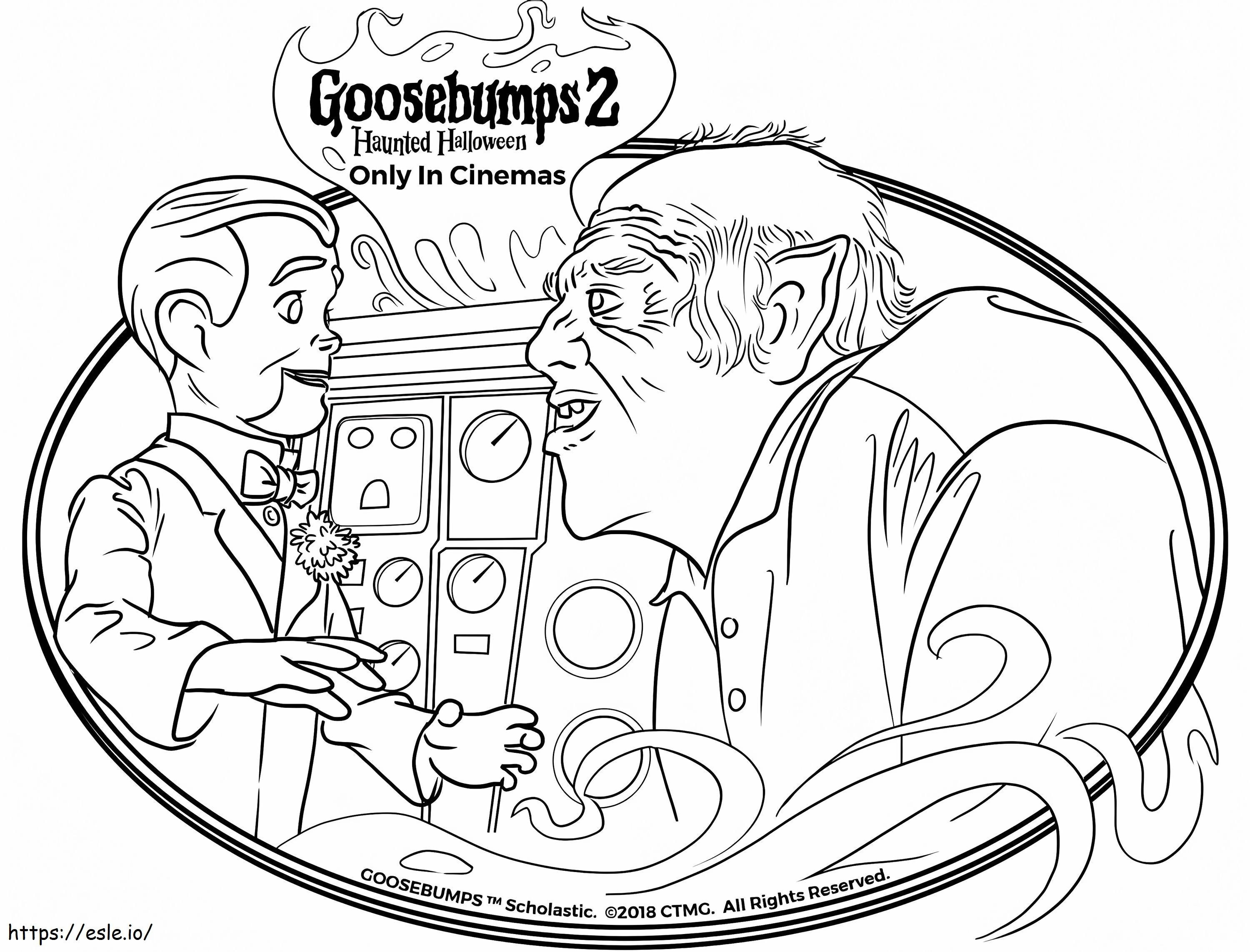 Goosebumps 1 coloring page