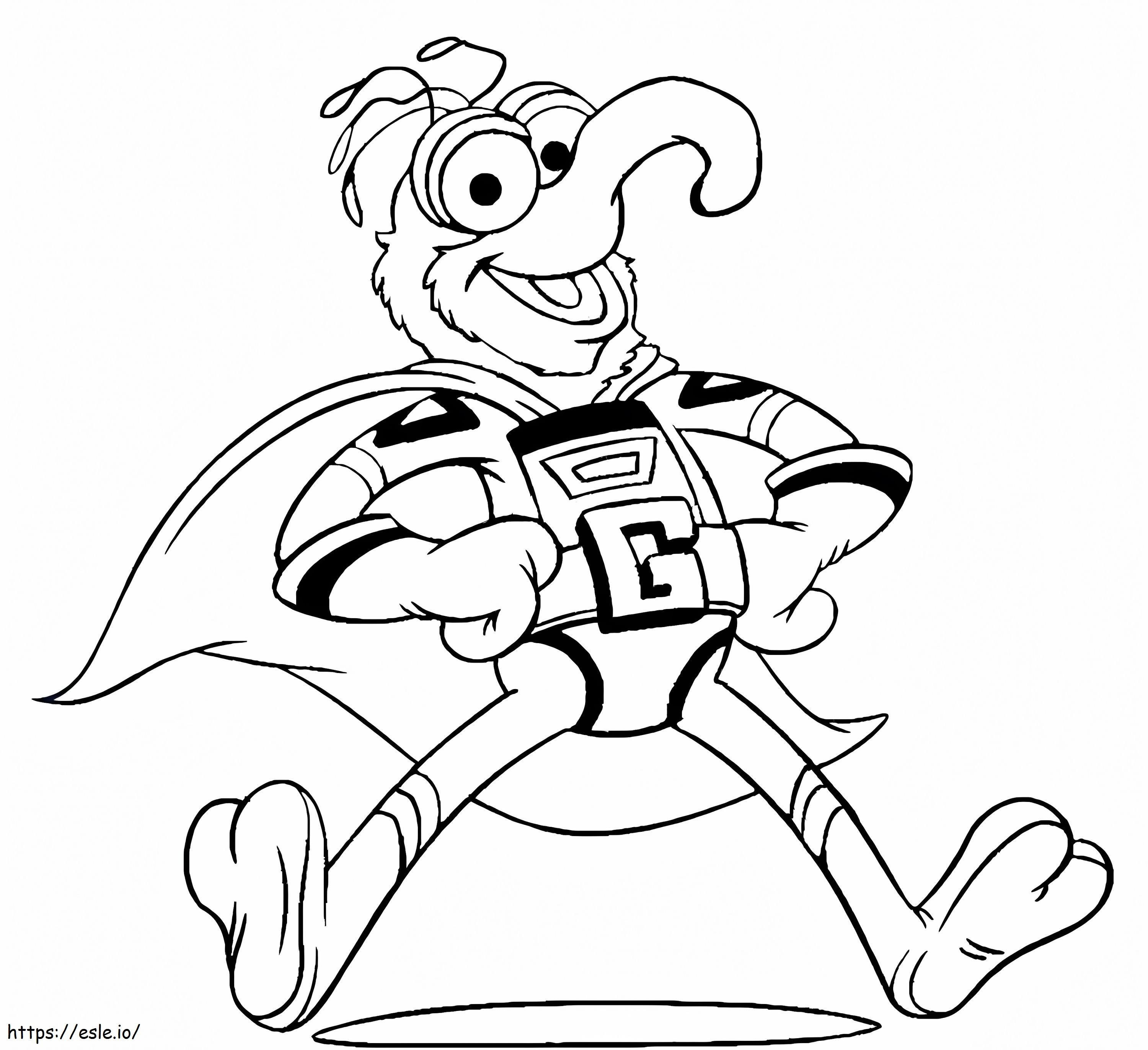 Super Gonzo coloring page