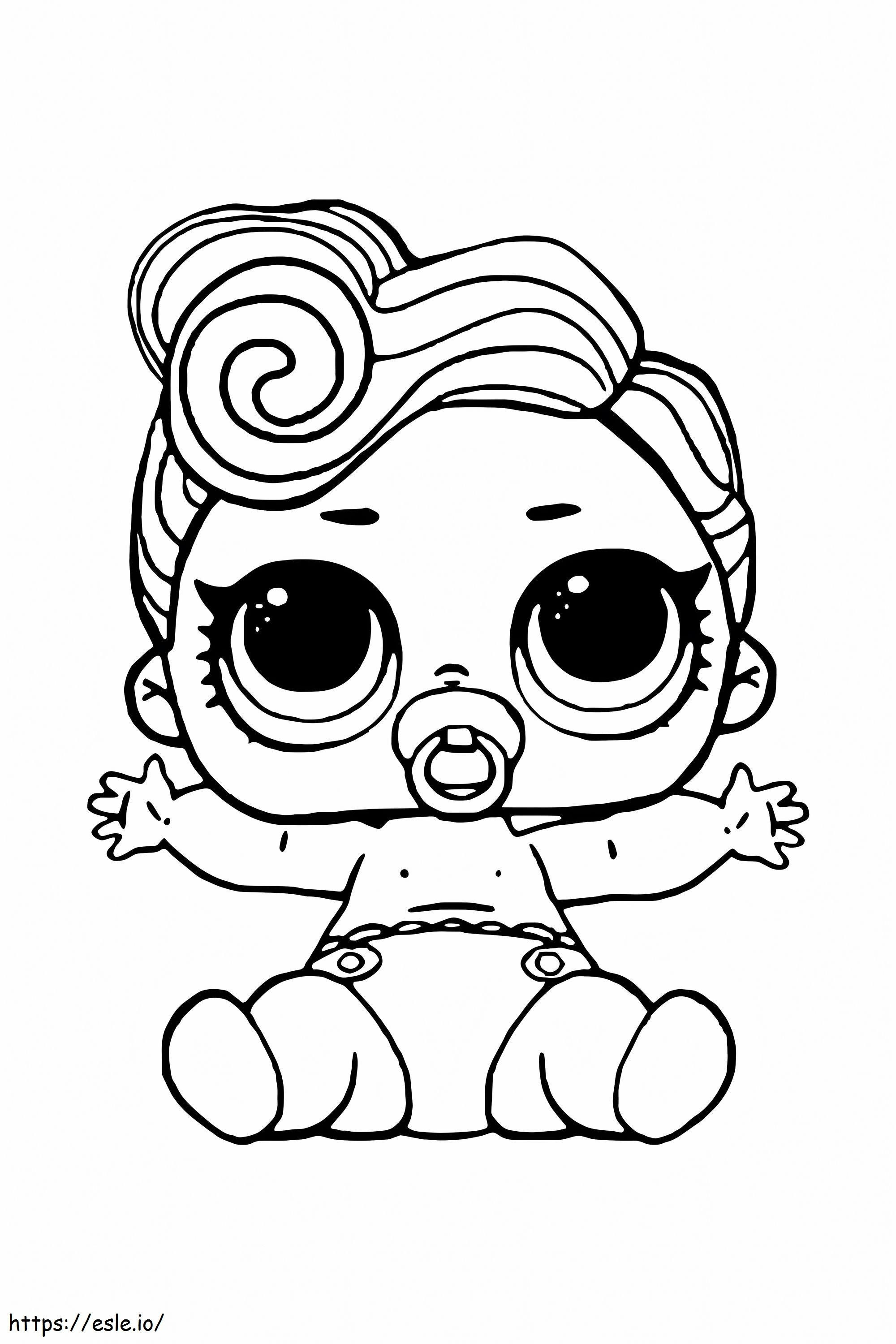 LOL Baby Cute coloring page