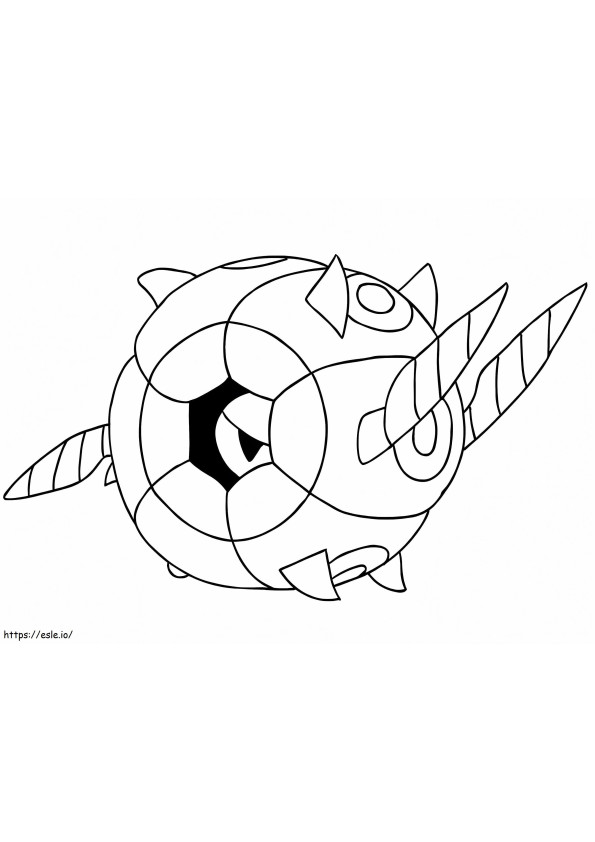 Coloriage Pokémon Tourbillon à imprimer dessin