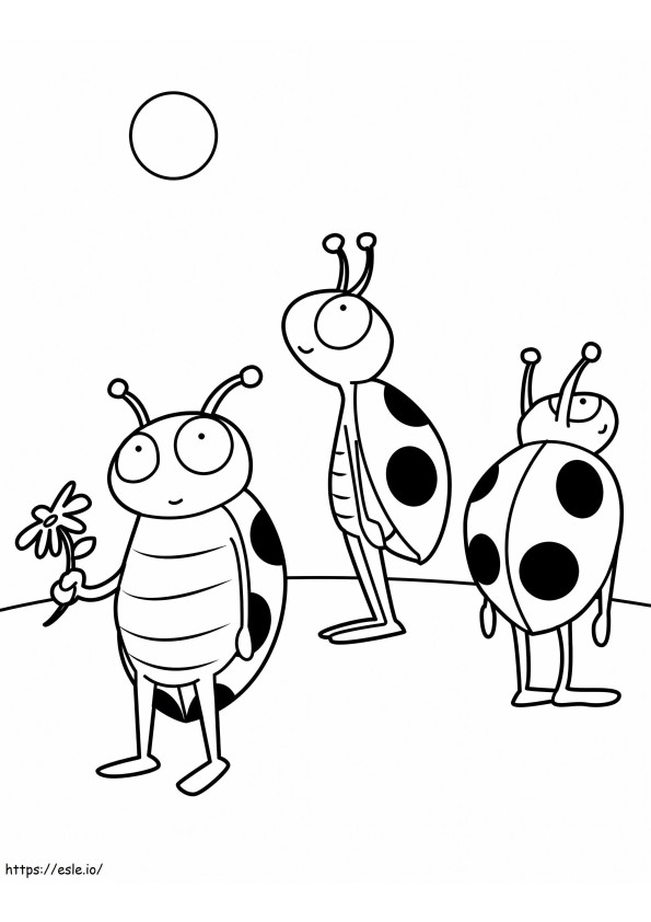 1555728664 Ladybugs Wsy On Insect coloring page
