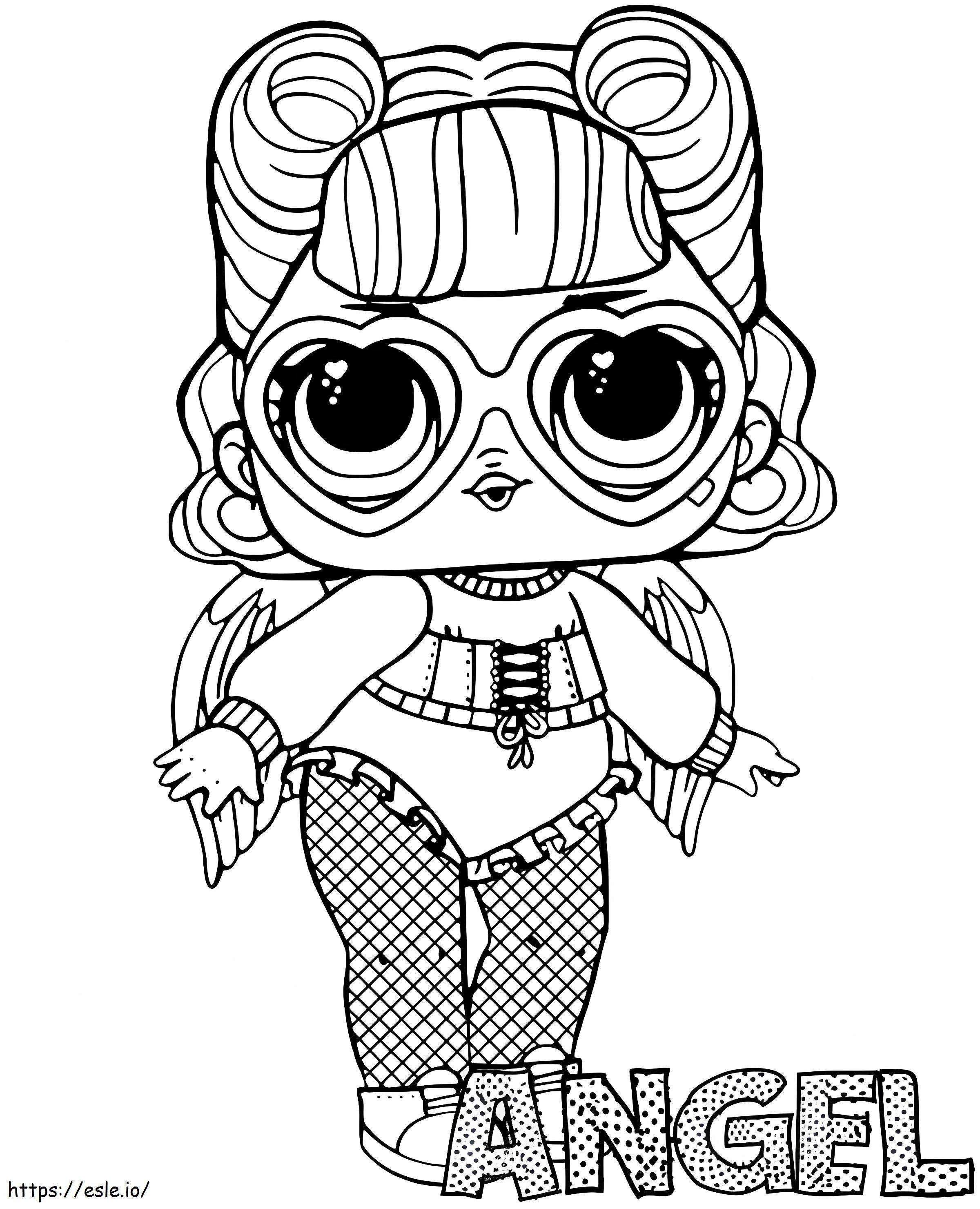 1572569517 Angel Doll Lol Surprise coloring page