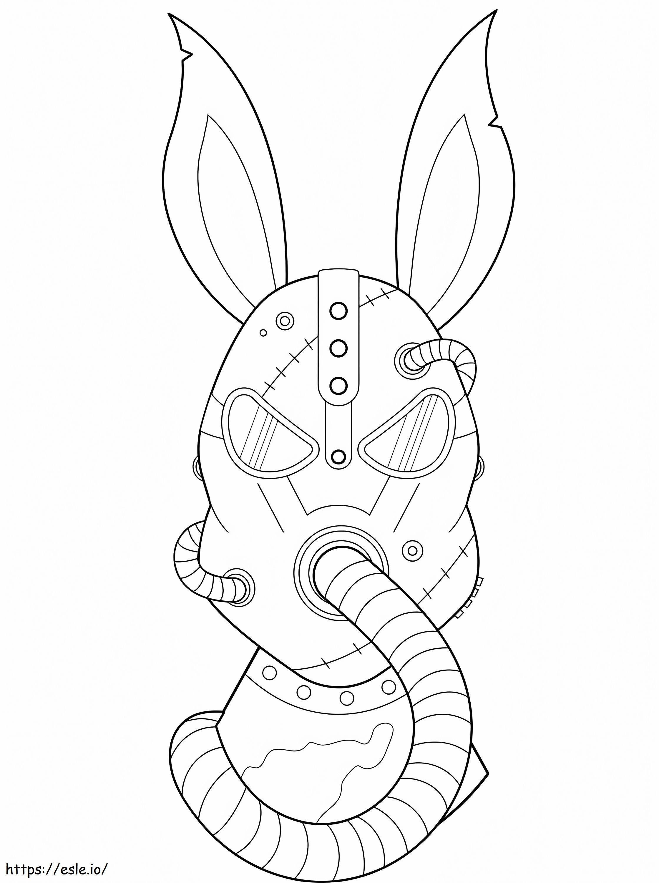 1597968760 Steampunk Rabbit coloring page