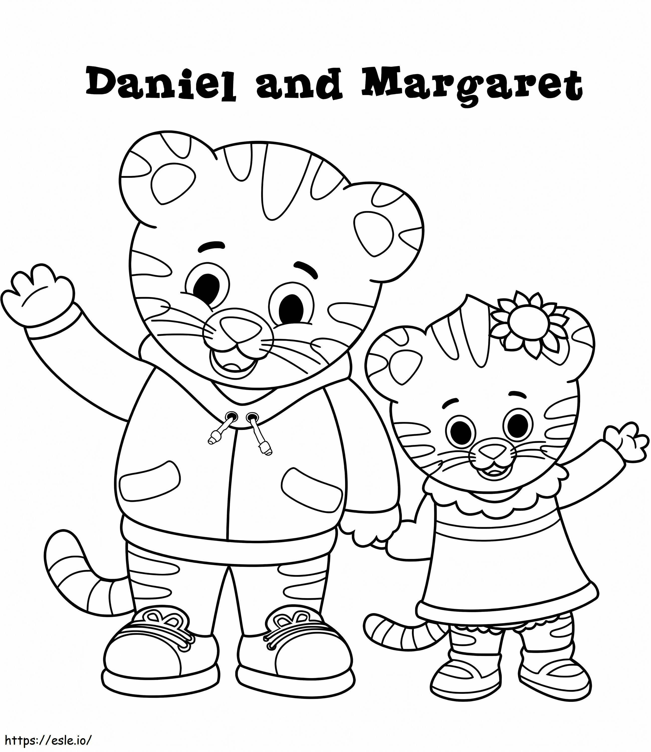 1570372030 Daniel And Margaret A4 coloring page