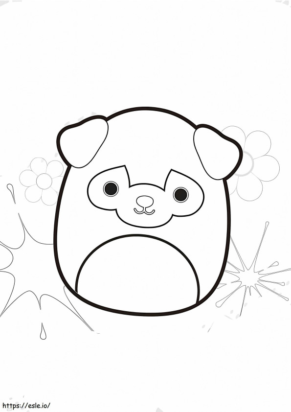 Prince Squishmallows coloring page