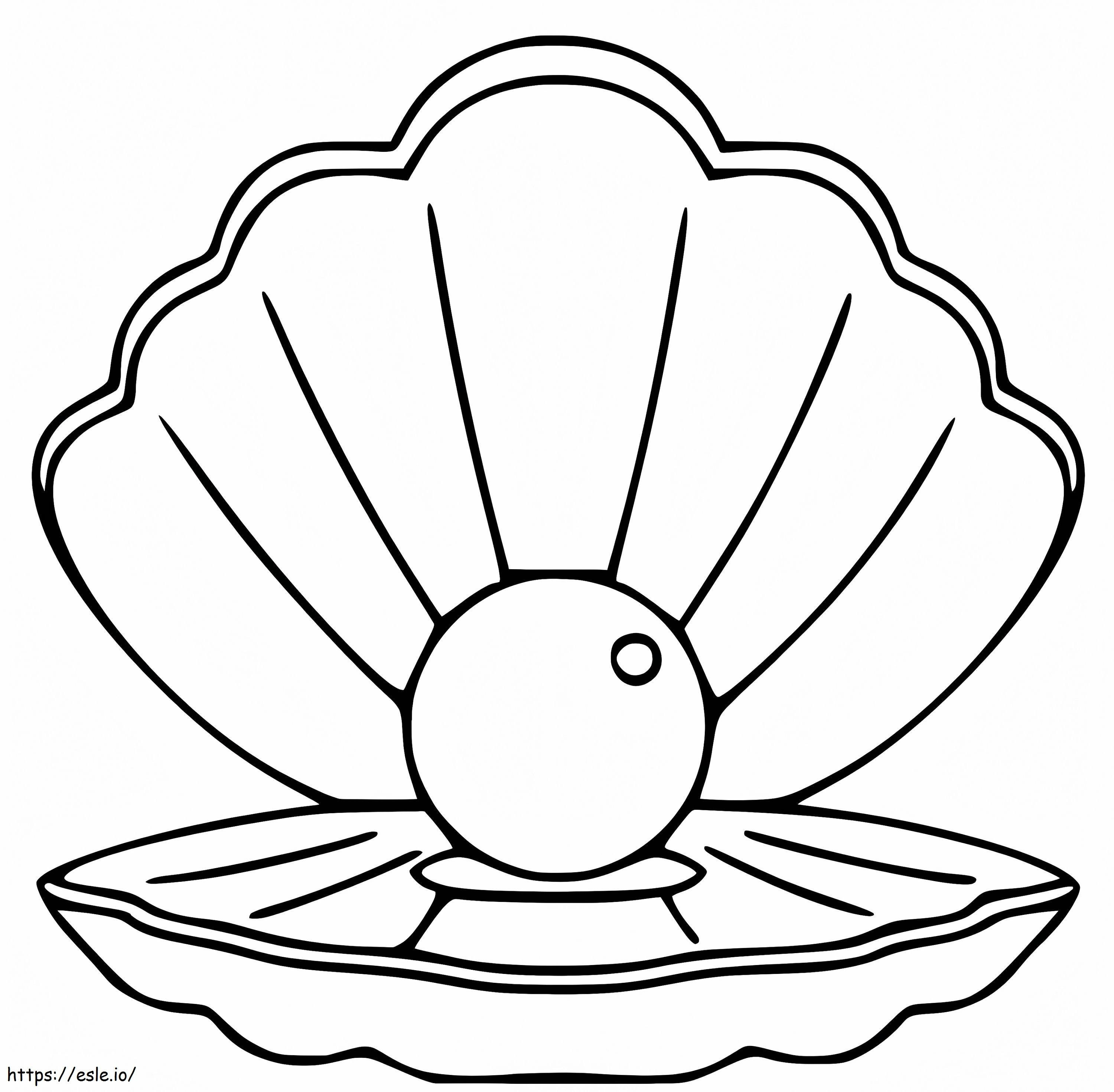 Normal Scallop coloring page