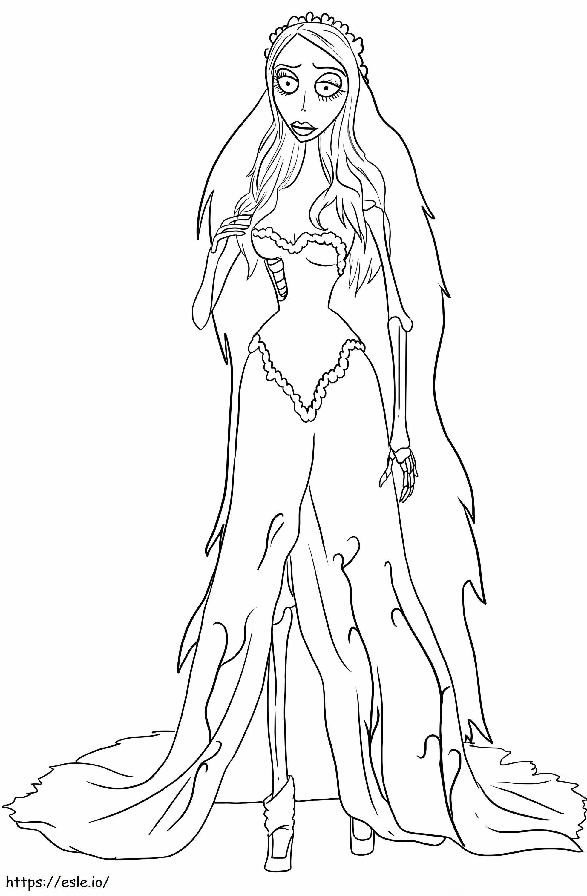 Corpse 3 coloring page