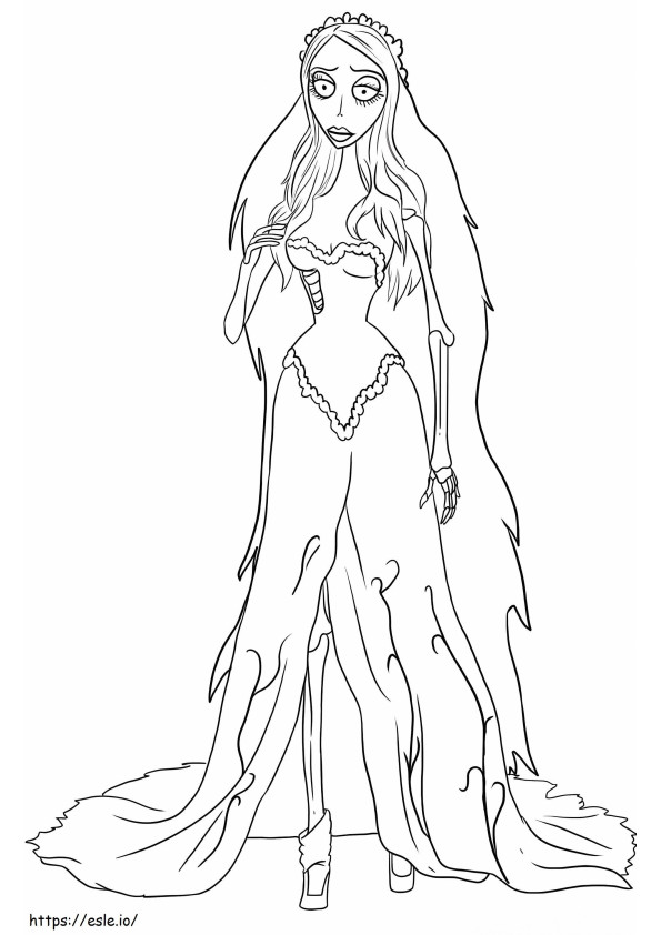 Corpse 3 coloring page