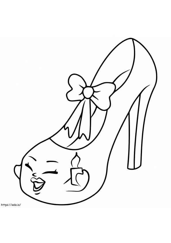 Schuhe Prommy Shopkins ausmalbilder
