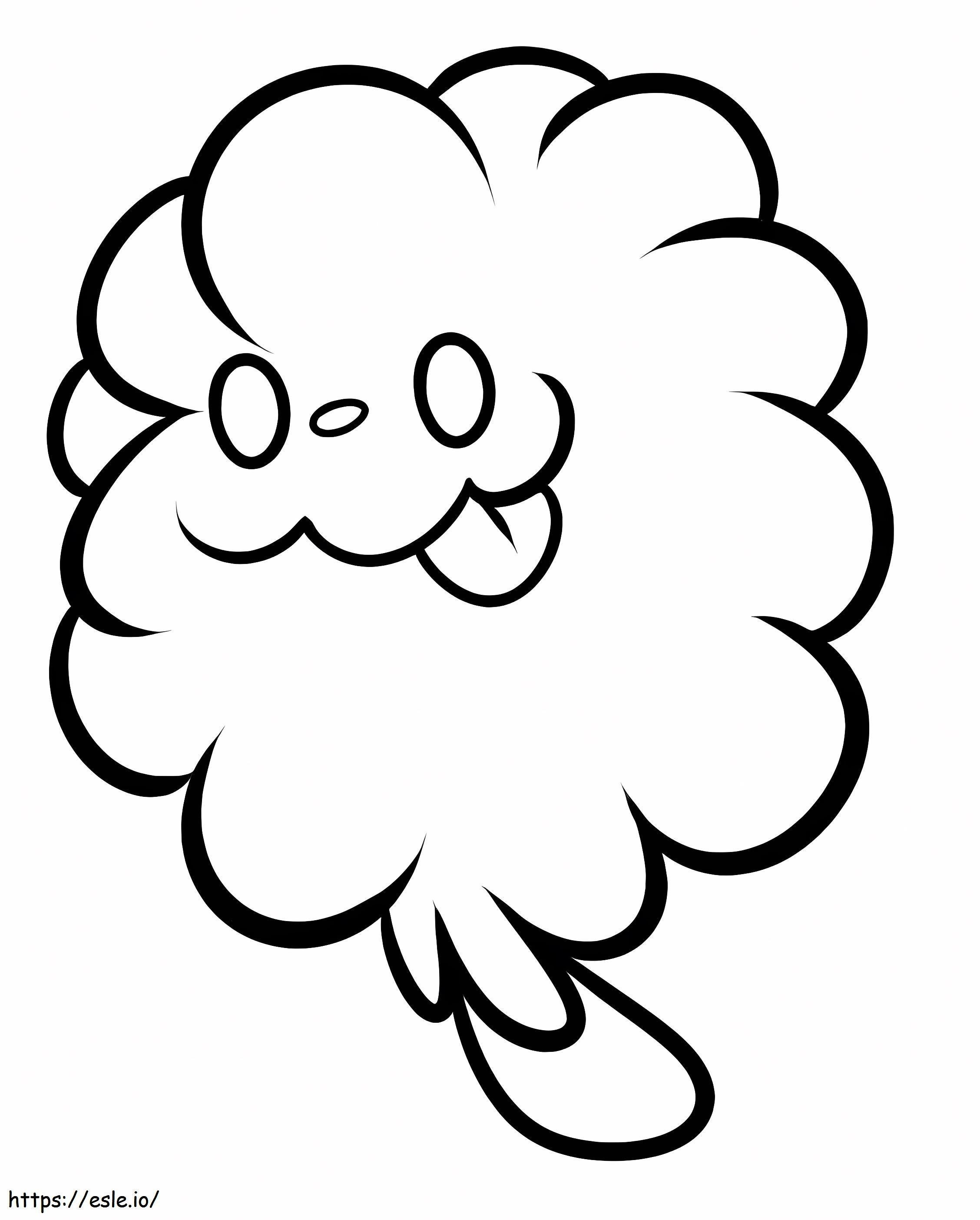 Swirlix Pokemon coloring page