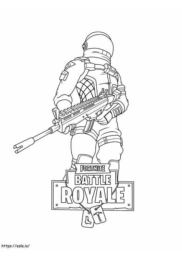 Fortnite 5 768X1024 coloring page