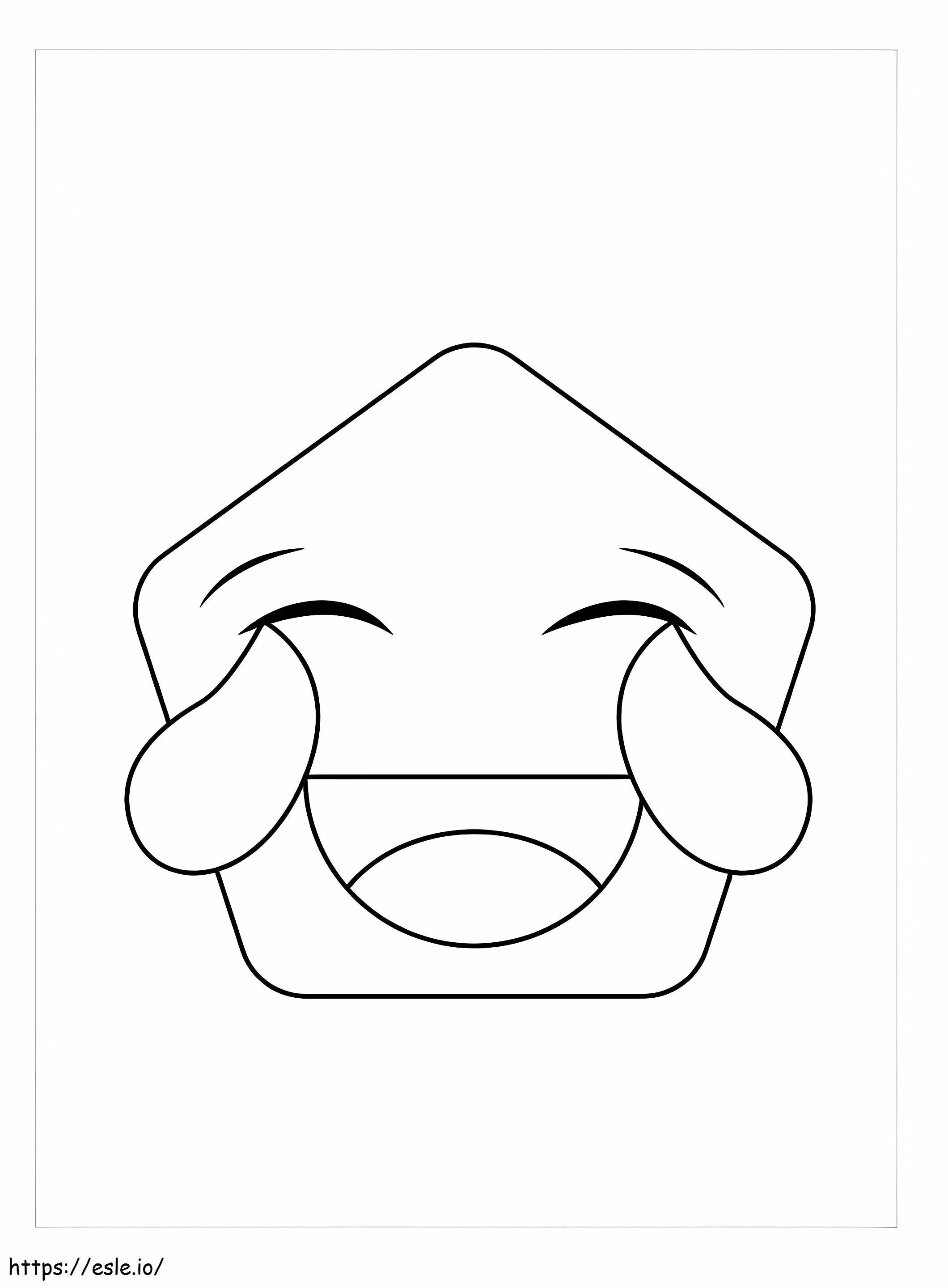 Happy Tears Emoji kifestő