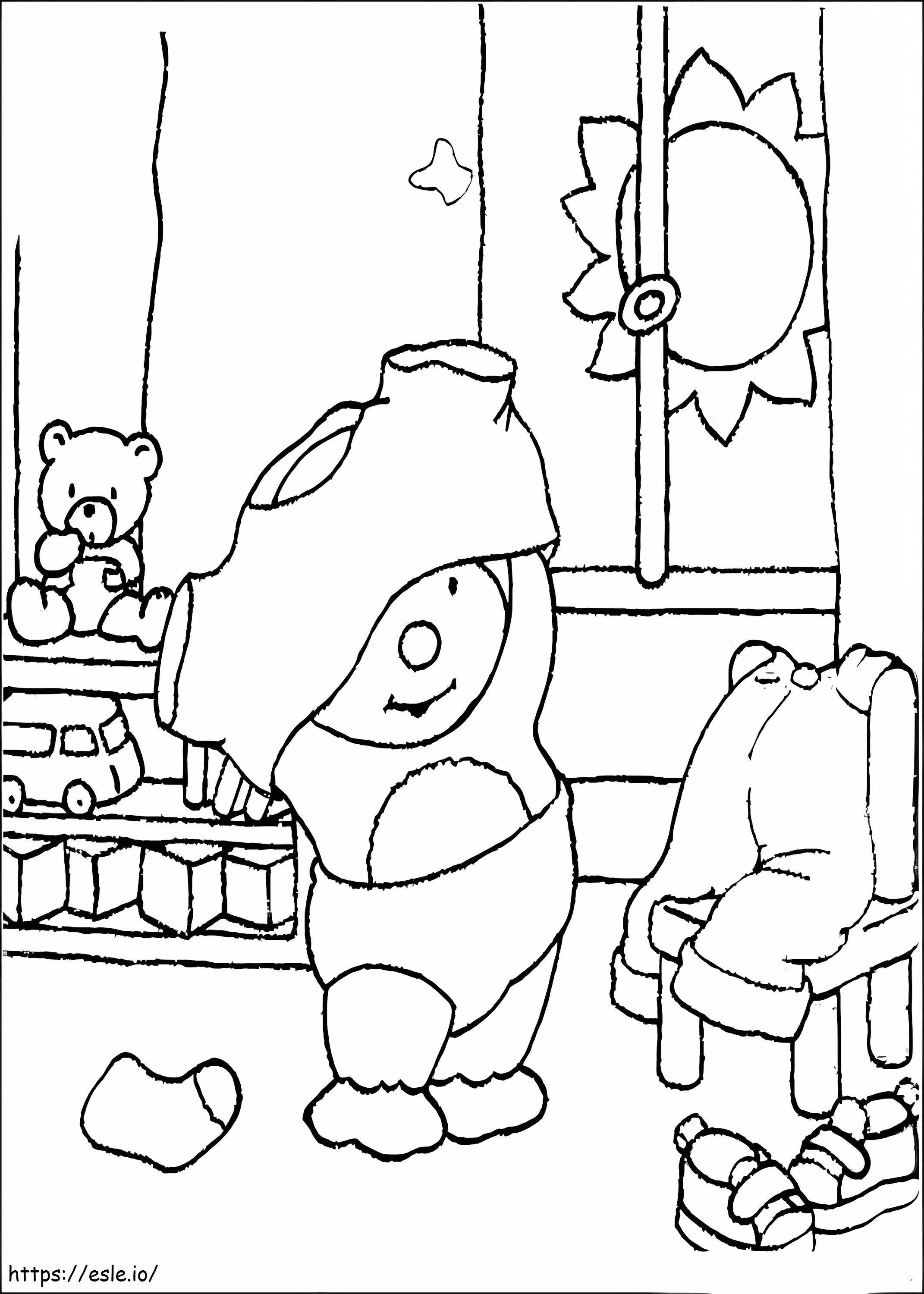 Tchoupi 19 coloring page