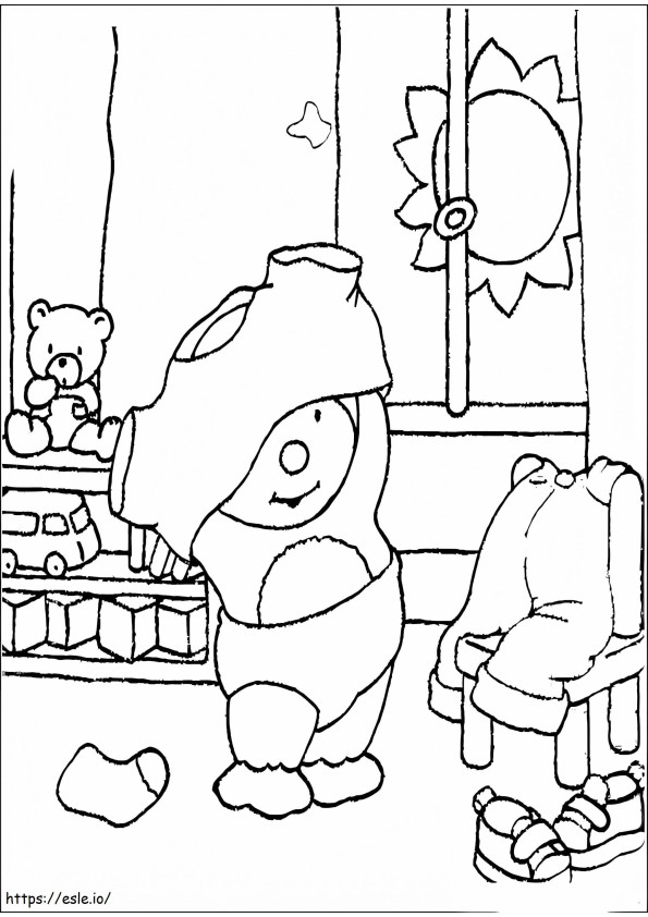 Tchoupi 19 coloring page