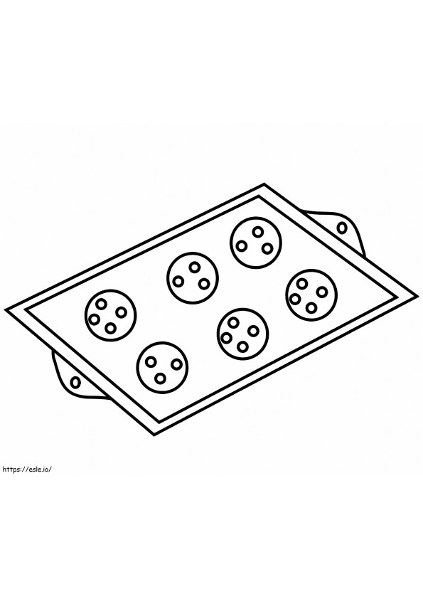Coloriage Bons biscuits à imprimer dessin