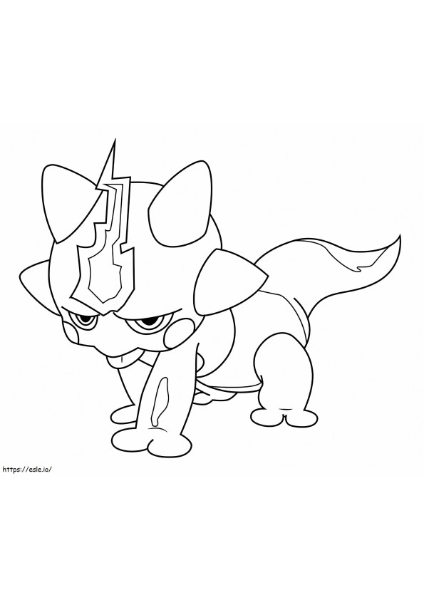 Toxel Pokemon 2 coloring page
