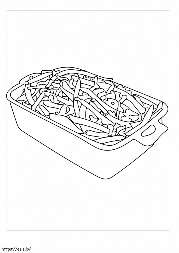 Perfect Jar Beans coloring page