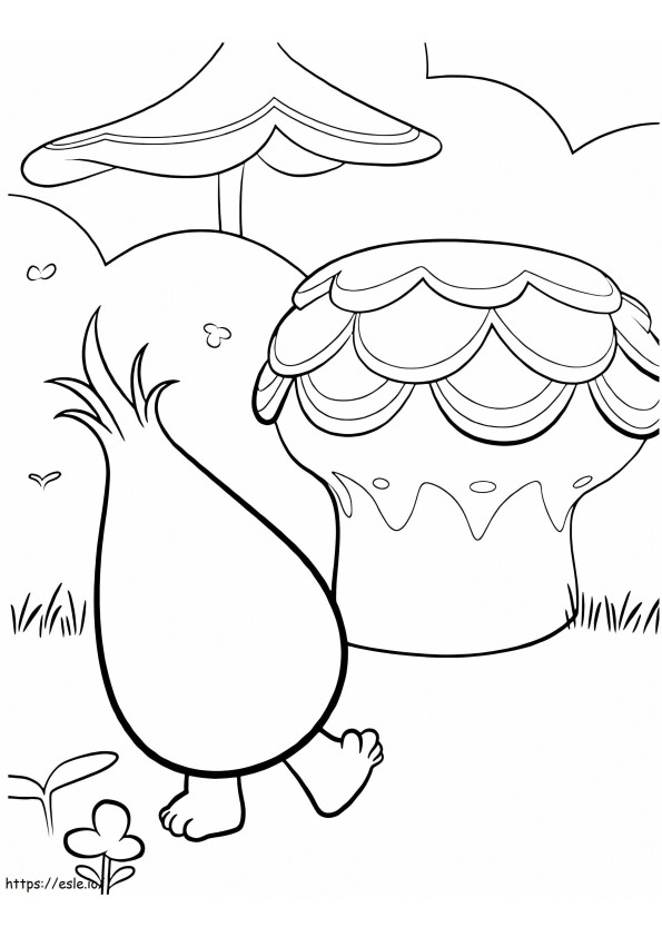 1545463431 Fuzzbert From Trolls coloring page