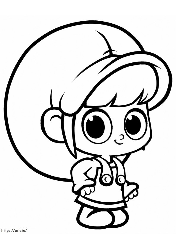 Mila From My Magic Pet Morphle coloring page