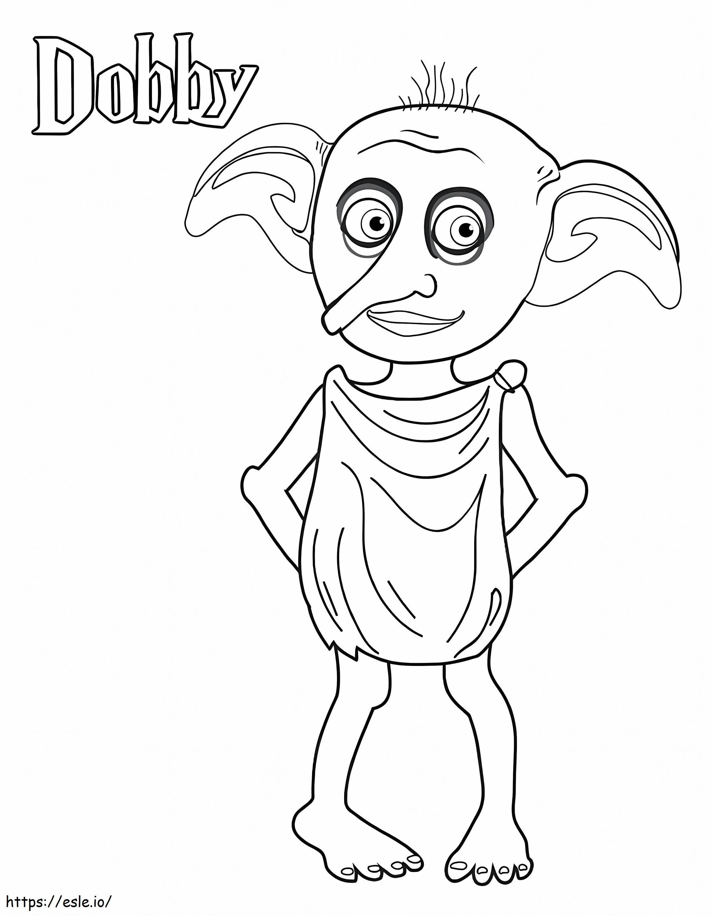 Dobby 1 coloring page