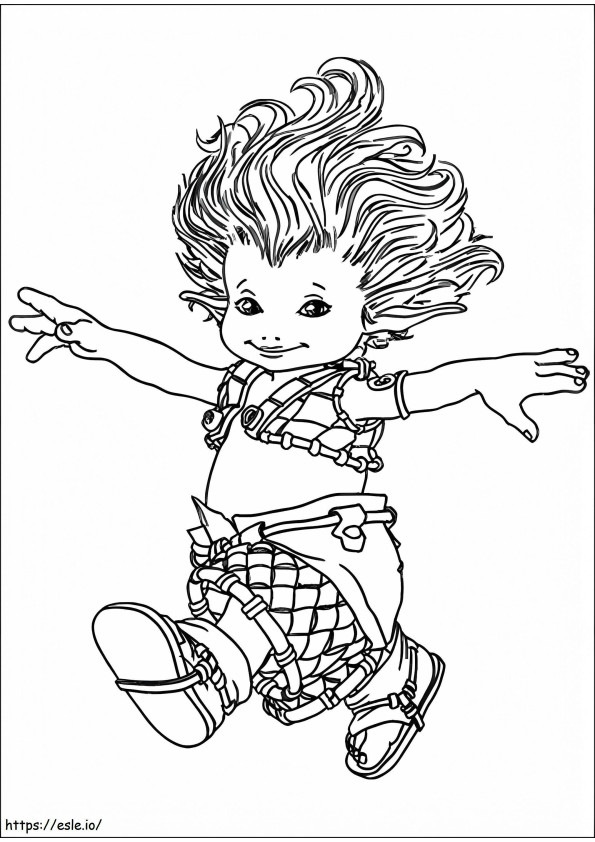 1533522971 Betameche Walking A4 coloring page