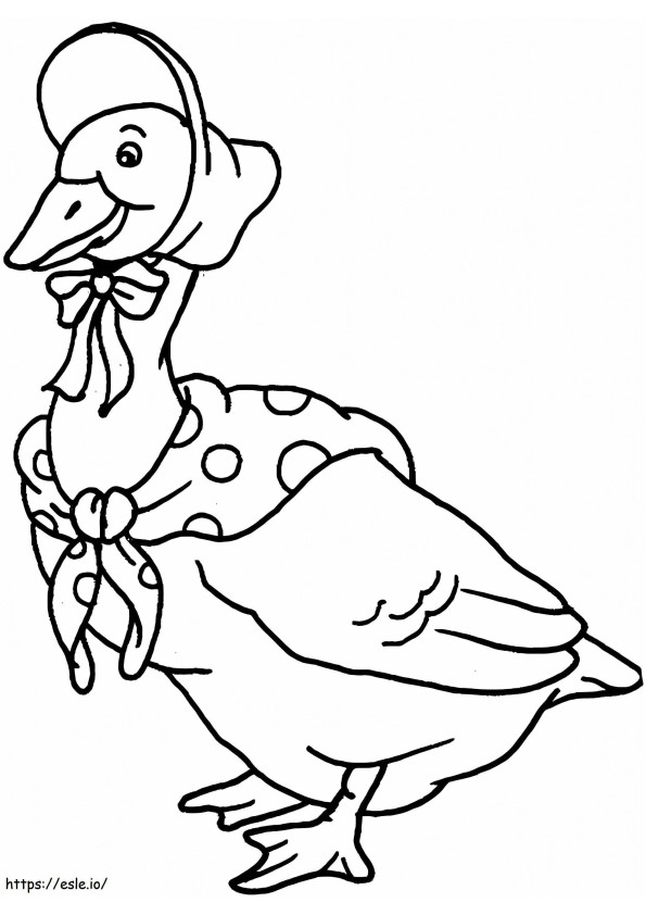 Mother Goose 3 coloring page