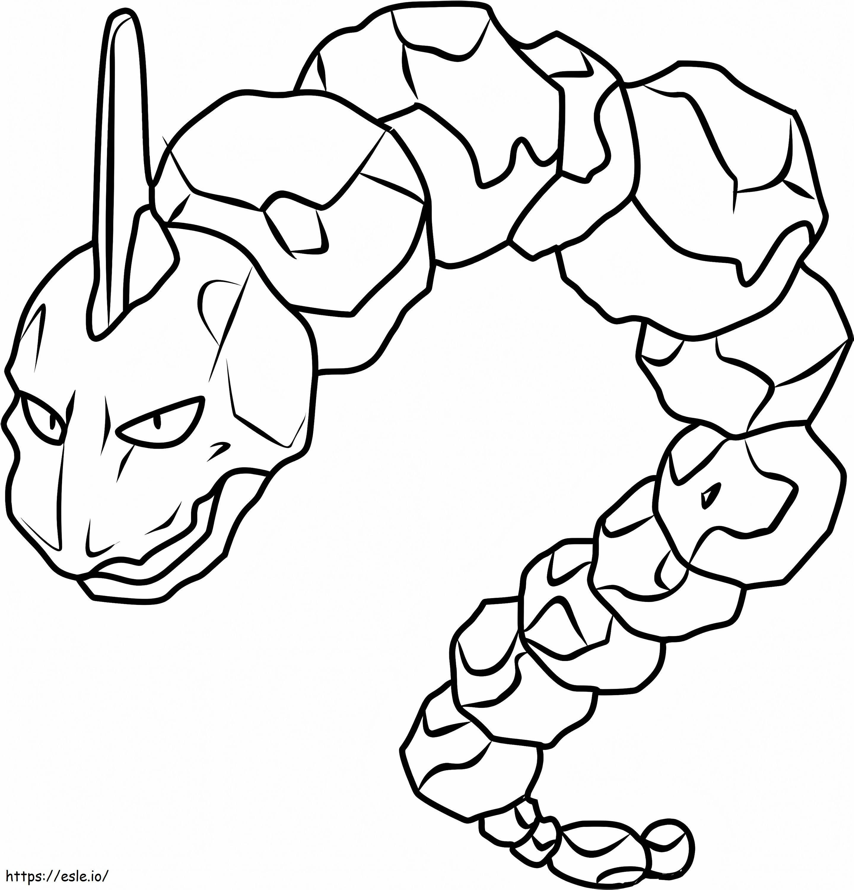 Onix 2 coloring page