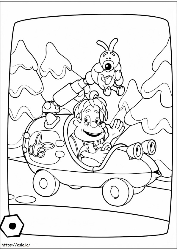 Engie Benjy To Color coloring page