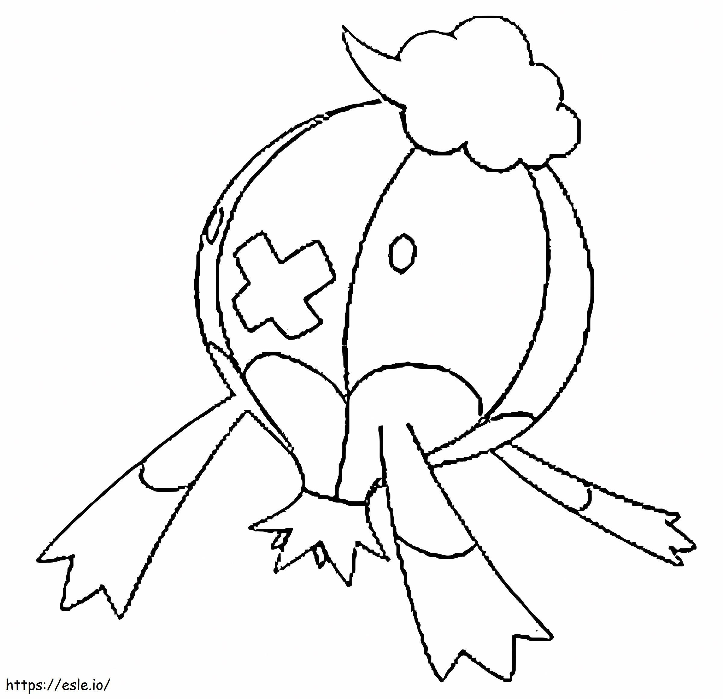Coloriage Pokémon Drifblim Gen 4 à imprimer dessin