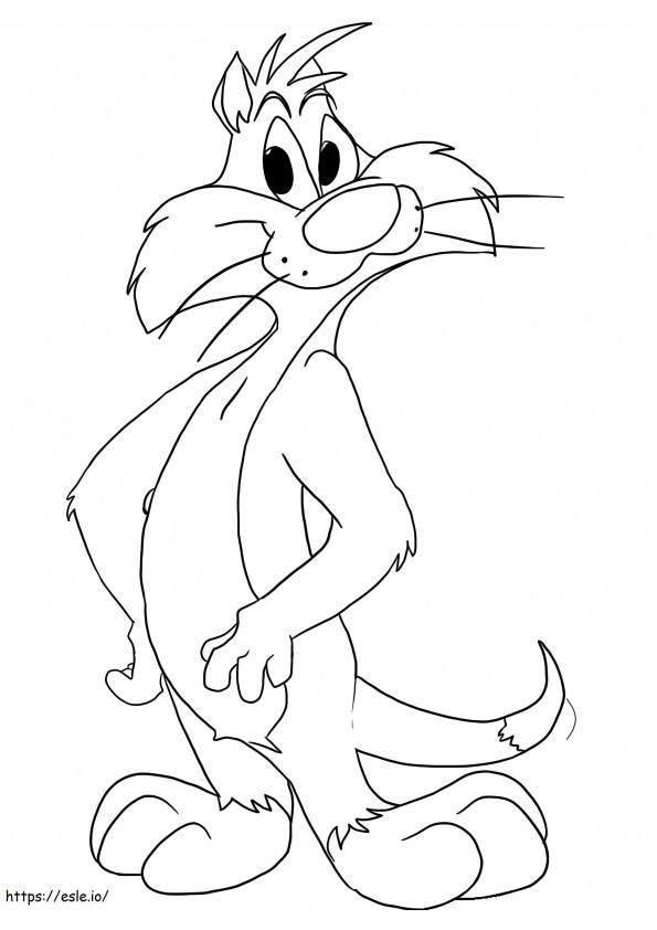 Sylvester To Print coloring page