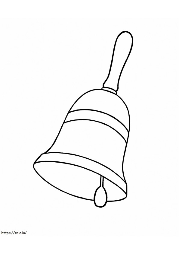 Basic Bell coloring page