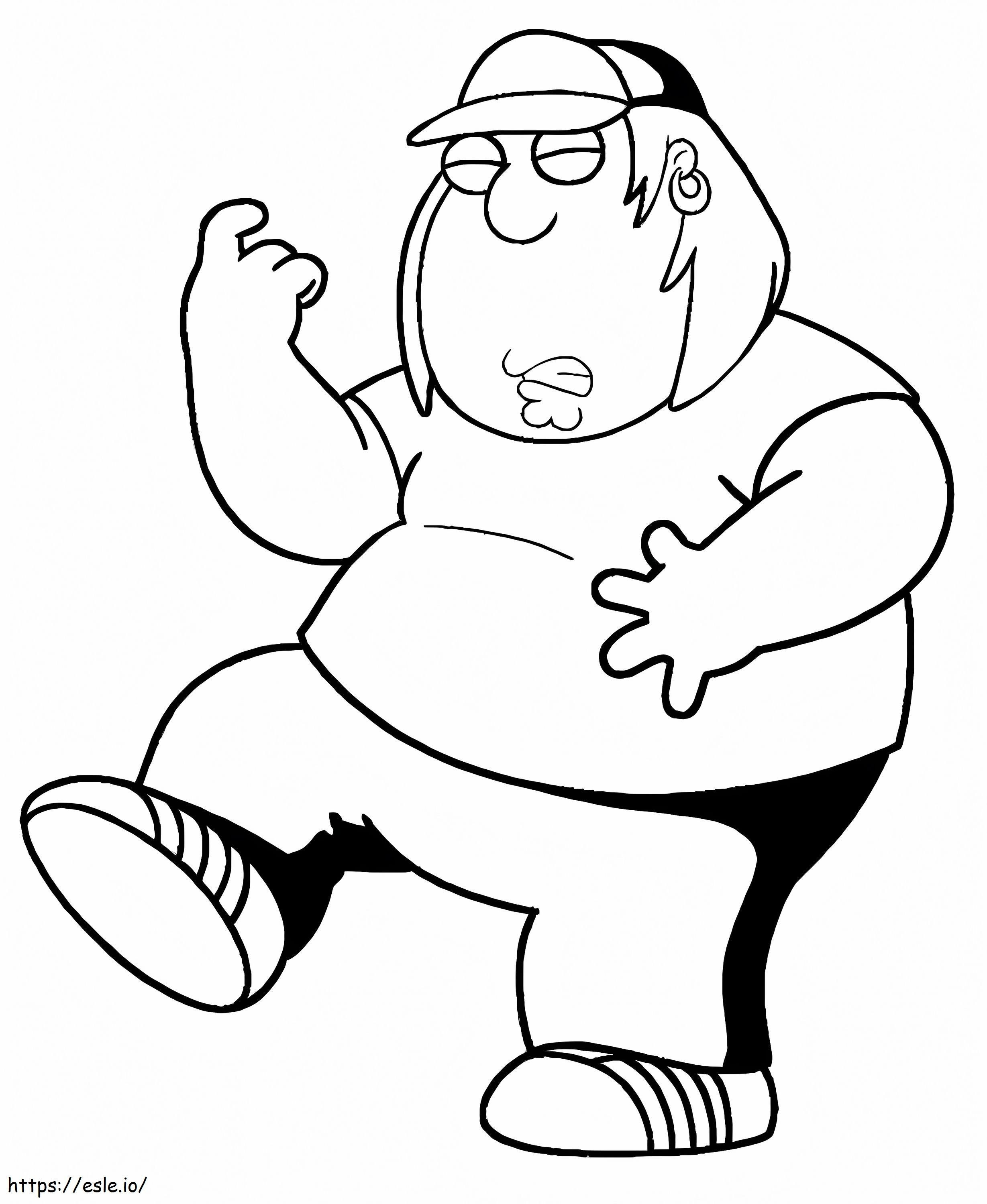 Chris Griffin Family Guy de colorat