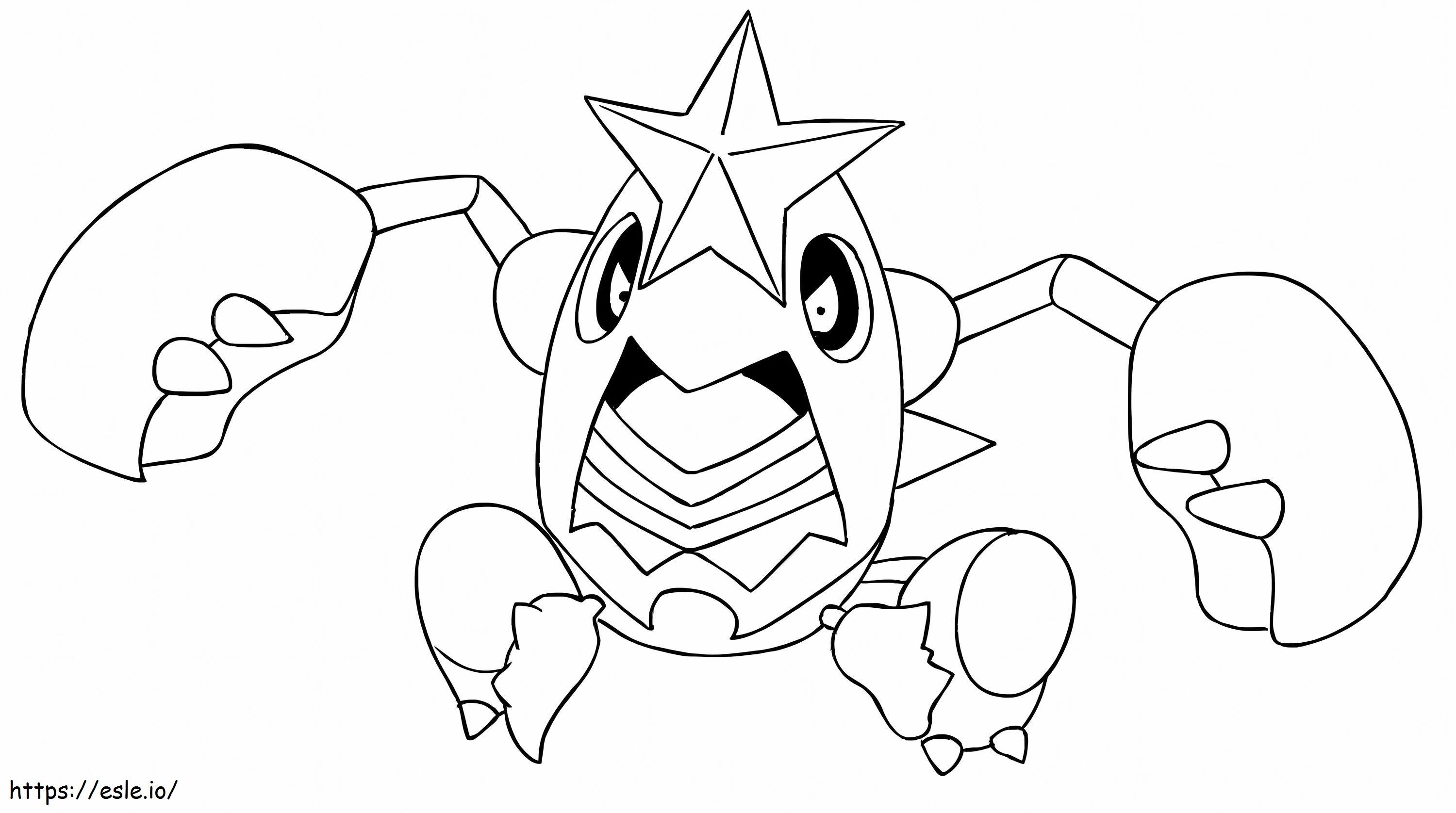 Crawdaunt ve Pokemon boyama