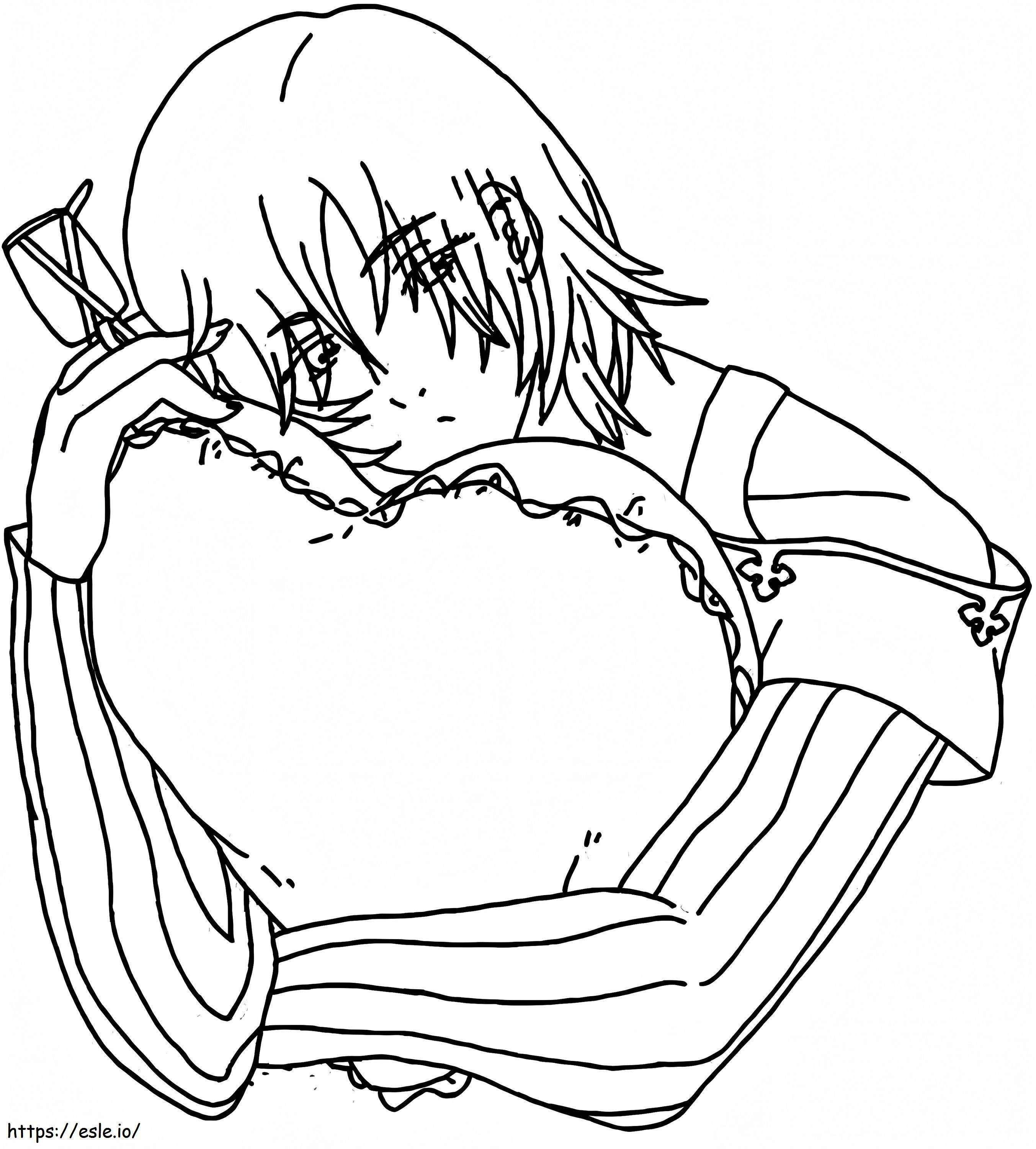 Gowther Seven Deadly Sins coloring page