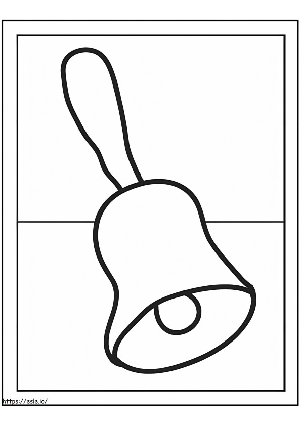 Drawing Bell coloring page