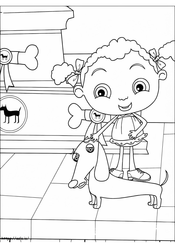 Frannys Feet 9 coloring page