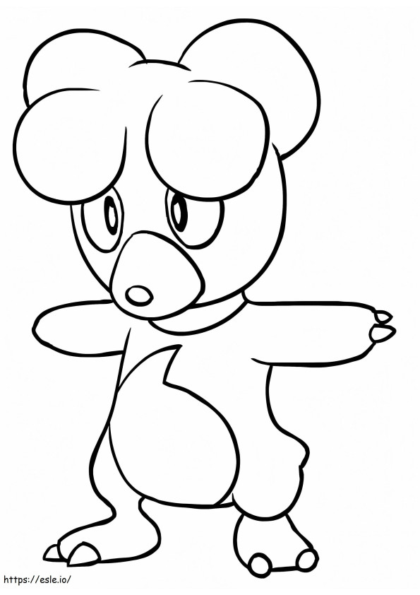 Printable Magby coloring page
