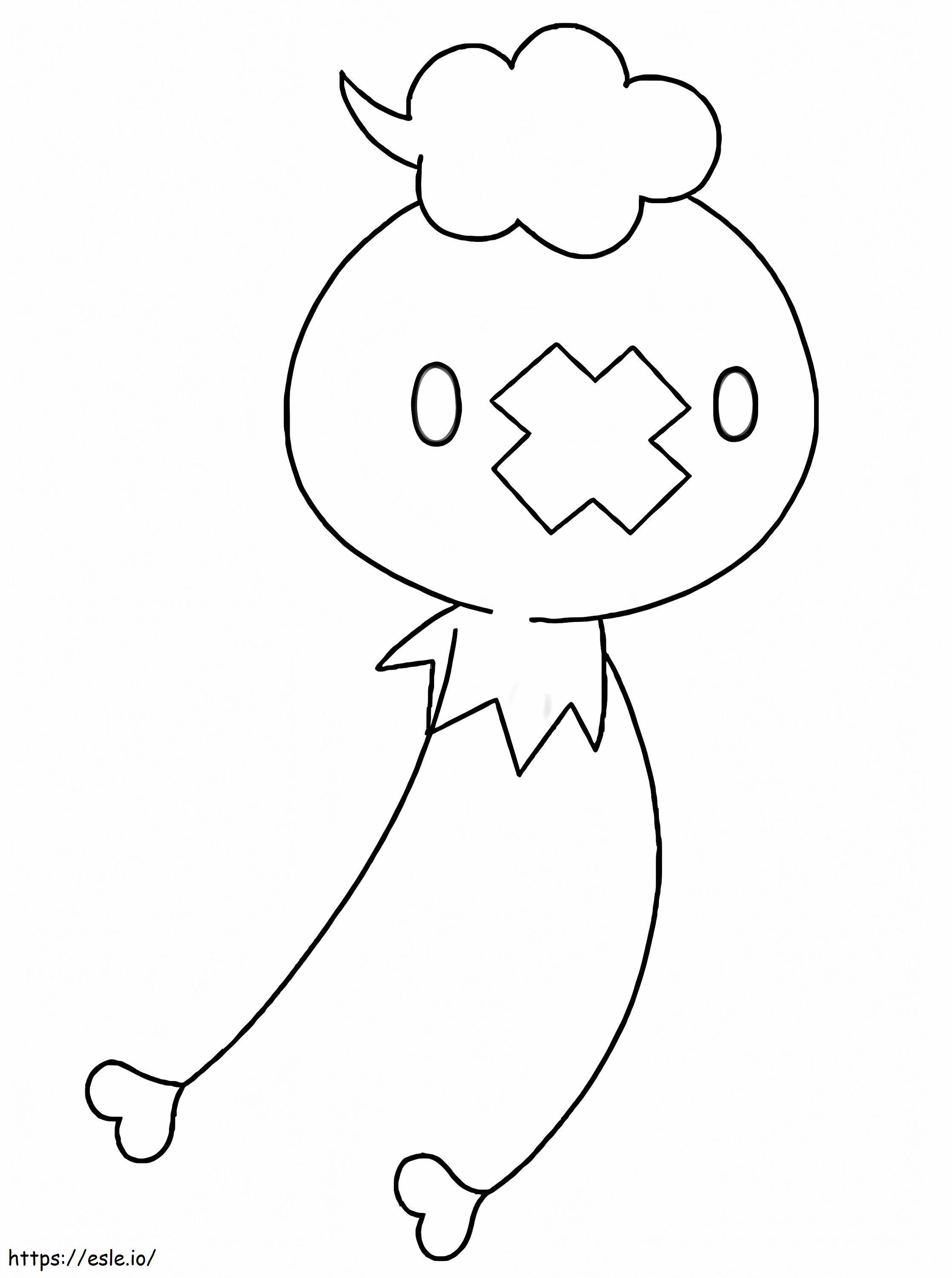 printable drifblim coloring pages pokemon