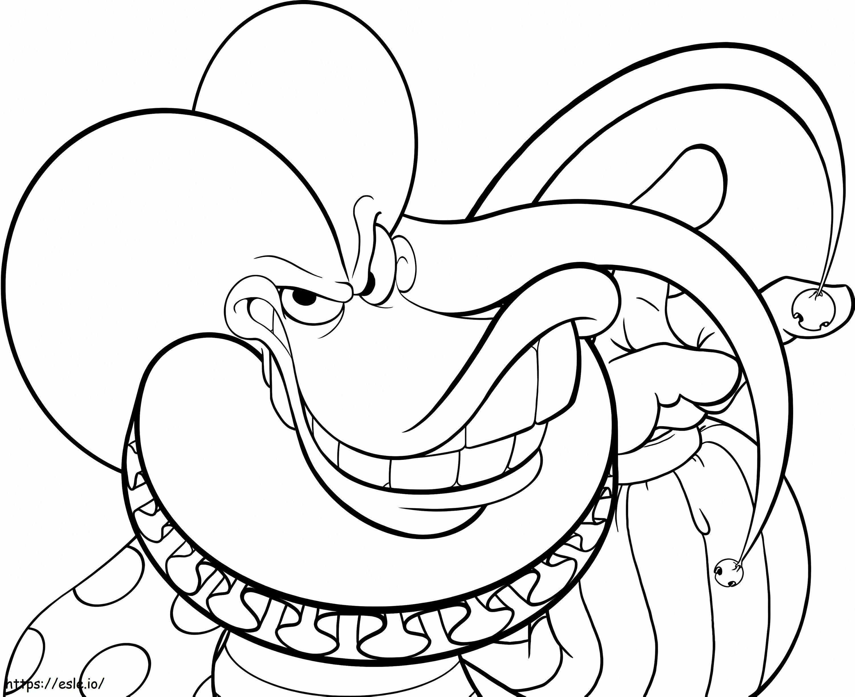 Quackerjack From Darkwing Duck coloring page