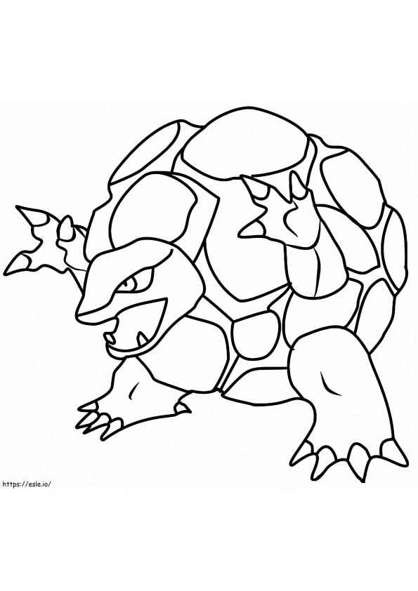 Golem-Pokémon ausmalbilder