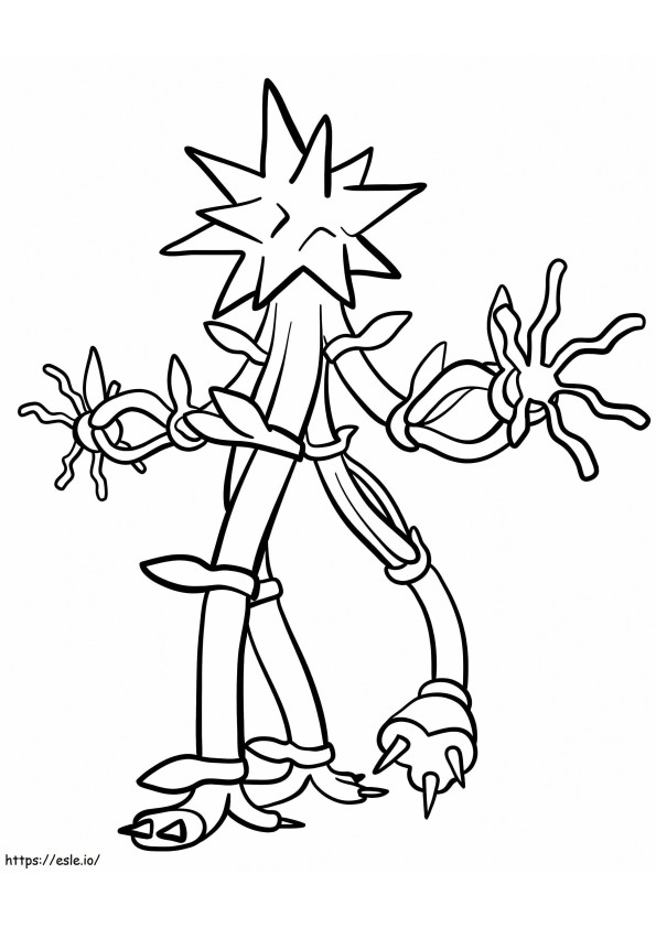 Free Xurkitree Pokemon coloring page