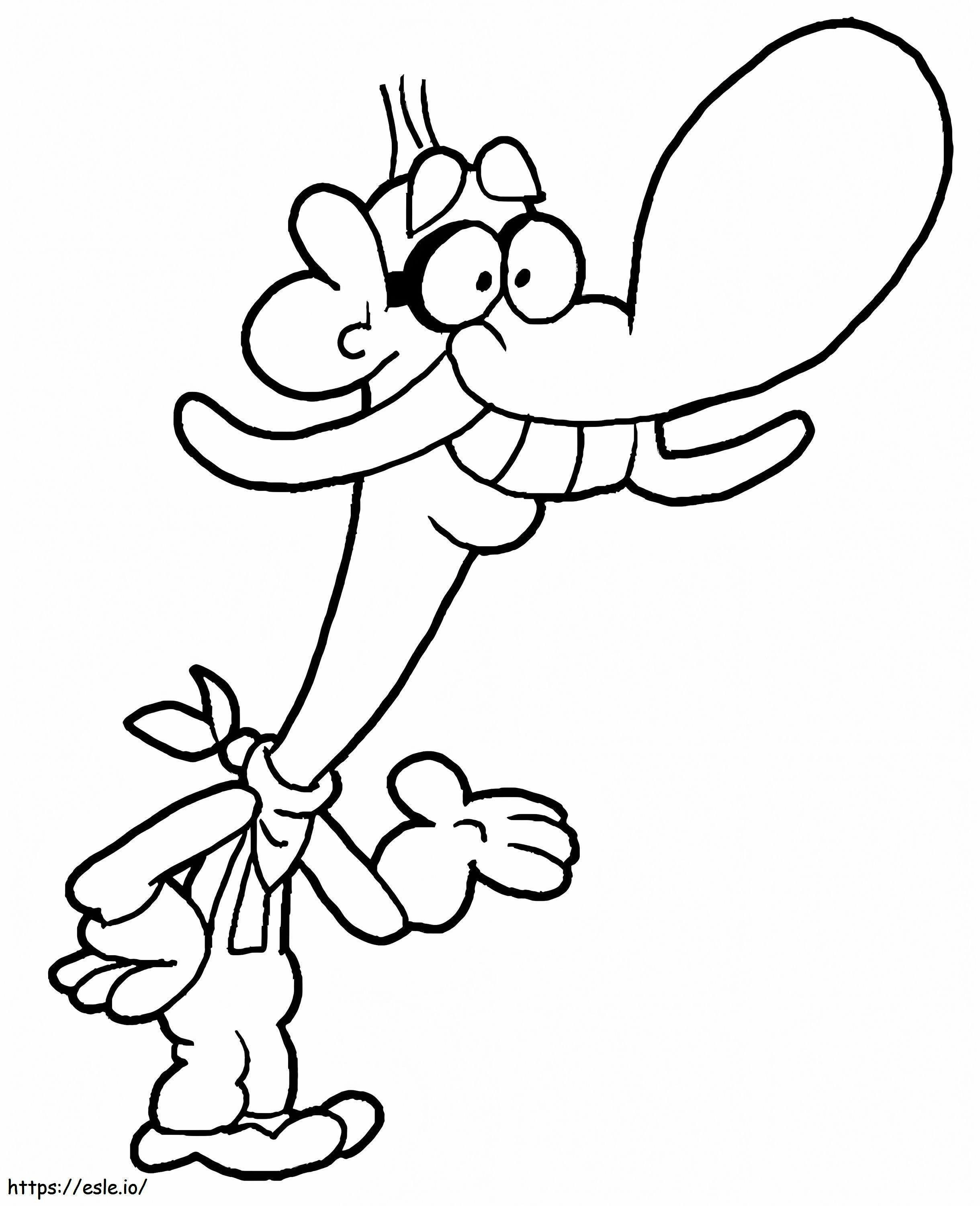 Mung Daal From Chowder coloring page