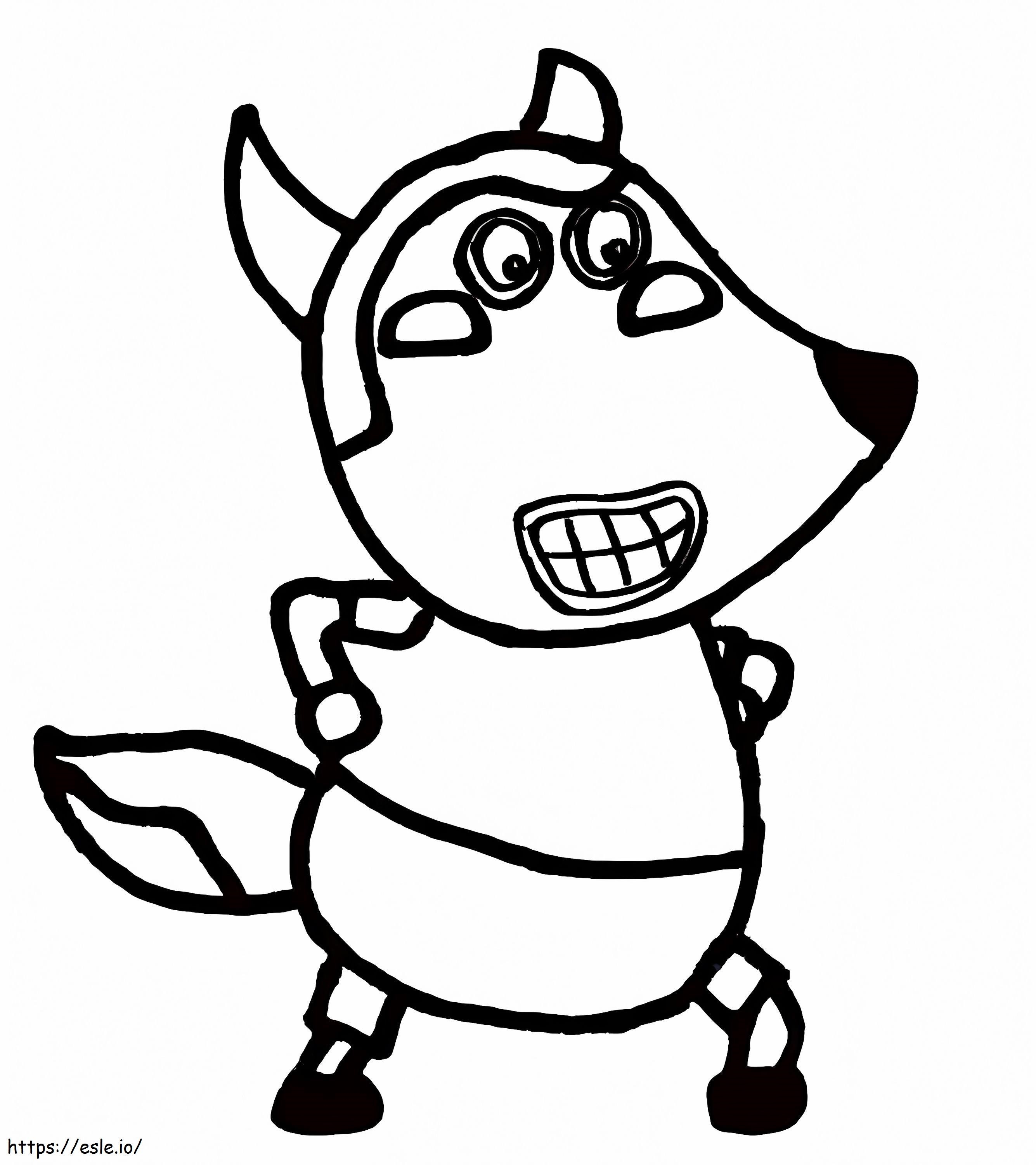Desenhos do Wolfoo para colorir