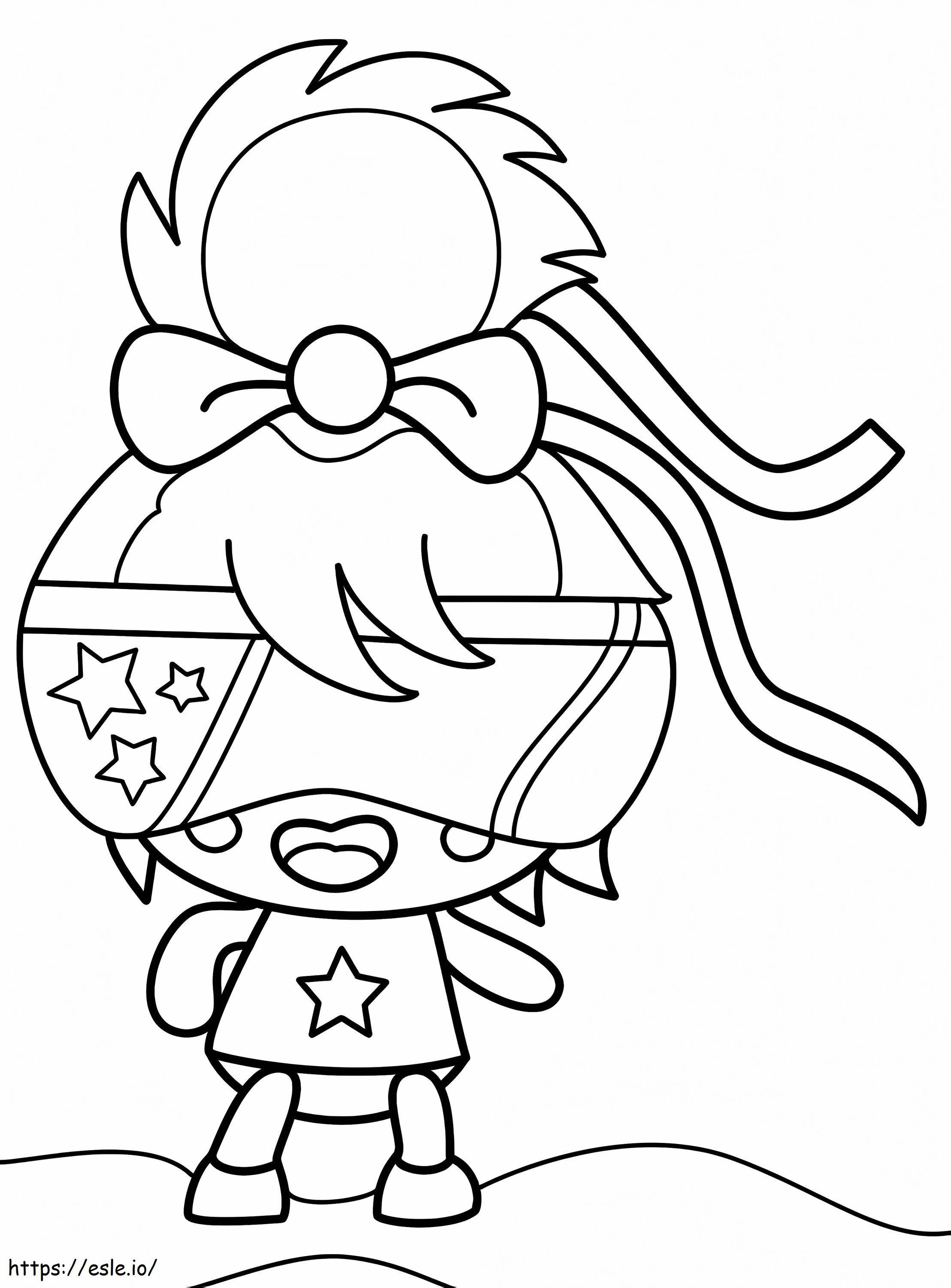Moshi Monsters Lady Googoo coloring page