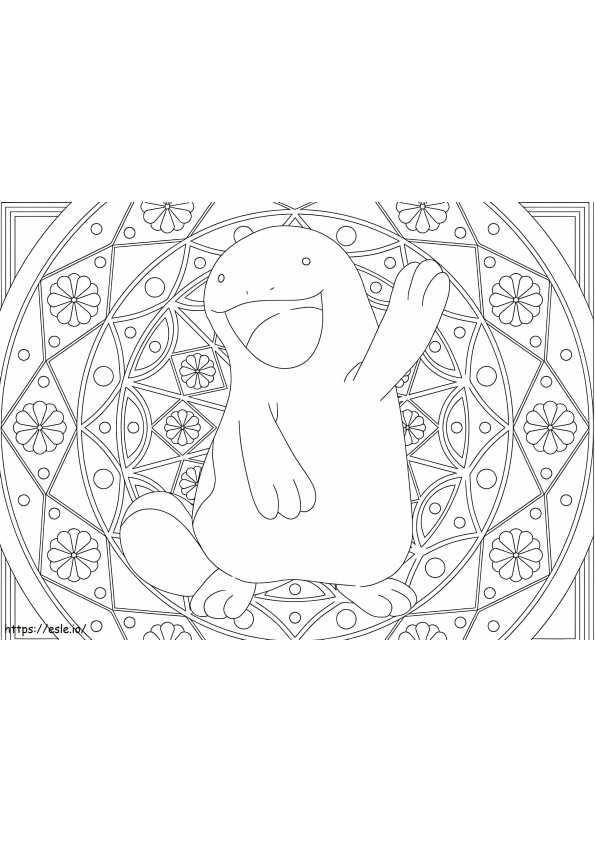 Quagsire 3 coloring page